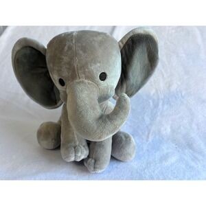 Bedtime Originals Plush Elephant Stuffed Animal Gray Soft Baby Toy